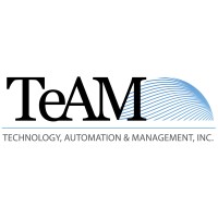 Technology, Automation, and Management (TeAM), Inc. Logo