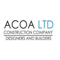 ACOA Ltd. Construction Company Logo