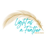 Light as a Feather Reiki & More Logo