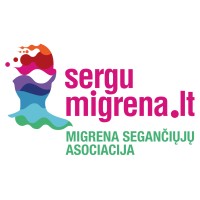 Migrena sergančiųjų asociacija Logo