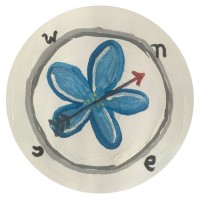 Coachingspraktijk De Blauwe Roos Logo