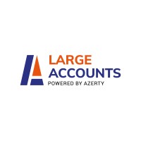 LargeAccounts Powered by Azerty Logo