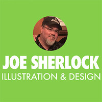 Joe Sherlock Illustration & Design Logo