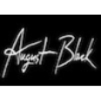 August Black Interior Design Logo
