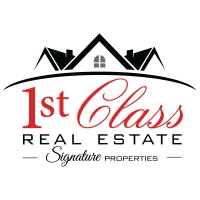 1st Class Real Estate ~ Signature Properties Logo