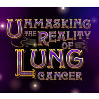 Unmasking the Reality of Lung Cancer Logo