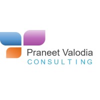 PRANEET VALODIA CONSULTING Logo
