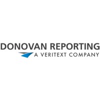 Donovan Reporting, A Veritext Company Logo