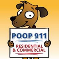 POOP 911 Dog Waste Removal Services Logo