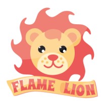 Flame Lion Logo
