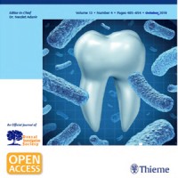 European Journal of Dentistry - Thieme Publishers Logo
