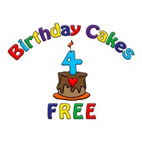 Birthday Cakes 4 Free Maryland Logo