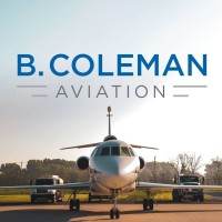 B. Coleman Aviation Logo