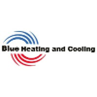 Blue Heating and Cooling Logo