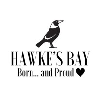 Hawkes Bay Born... And Proud <3 Logo