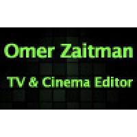 Omer Zaitman - TV & Cinema Editor. Logo