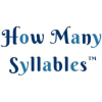 How Many Syllables Logo