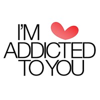 IM ADDICTED TO YOU Logo