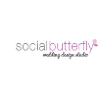 Social Butterfly Wedding Planning & Design Logo