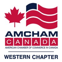 American Chamber of Commerce in Canada West Logo