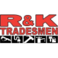 R&K TRADESMEN PLUMBING ELECTRICAL H.V.A.C. GENERAL CONRACTORS Logo