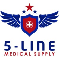 5-Line Medical Supply Logo