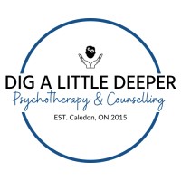 Dig A Little Deeper, Psychotherapy & Counselling Logo