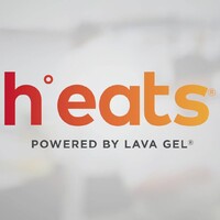 heats® Self-Heating Food Warming Pads, powered by Lava Gel® Technology - Made in USA Logo