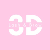 3D Lash & Brow Salon and Academy Logo