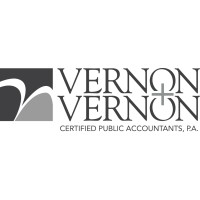 Vernon + Vernon, CPAs P.A. Logo