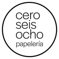 Ceroseisocho Papelería Logo