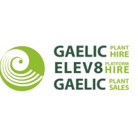 Gaelic Plant Hire & ELEV8 Platform Hire Logo