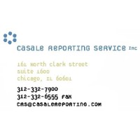 Casale Reporting Service, Inc. Logo