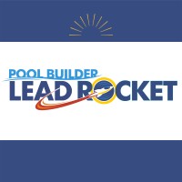 Pool Builder Lead Rocket Logo