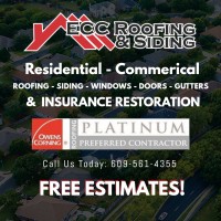 ECC Roofing & Siding Logo