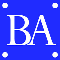 Blue Advertising Logo