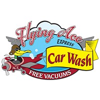 Flying Ace Express Car Wash Logo