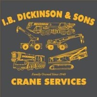 I.B. Dickinson & Sons Inc. Crane Service Logo