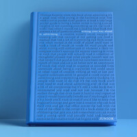 Junior. Its an ad book. Logo