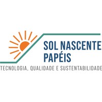 Sol Nascente Papéis Logo