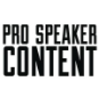 Pro Speaker Content Logo