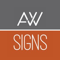 AW Signs Logo