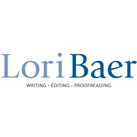 Lori Baer: Writing - Editing - Proofreading Logo
