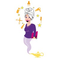 The Salon Genie - ✰ Multi-Award-Winning Call Handling & Appointment Booking Service Logo