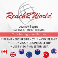 Reach2World Immigration Consultants Logo