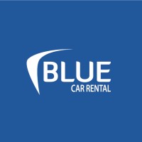 Blue Car Rental Logo