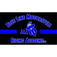 Blue Line Motorcycle Riding Academy Logo