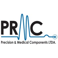 PRMC Precision & Medical Components. Logo