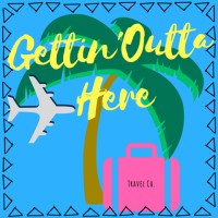 Gettin Outta Here Travel Logo