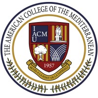 The American College of the Mediterranean Logo